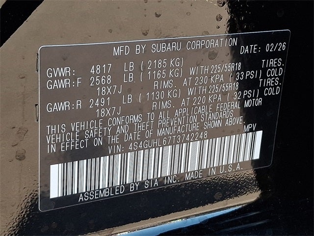 2026 Subaru CROSSTREK Limited