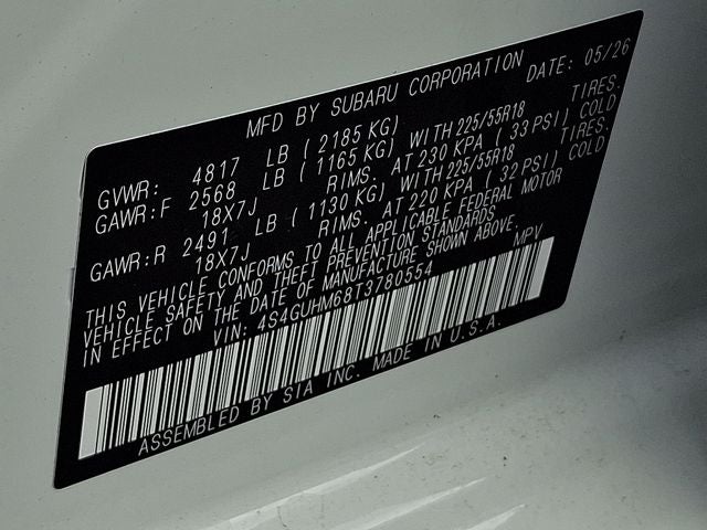 2026 Subaru CROSSTREK Limited
