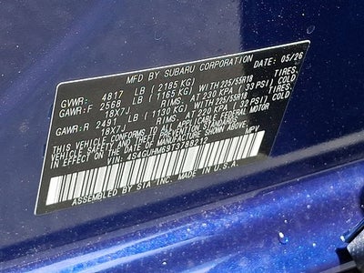 2026 Subaru CROSSTREK Limited