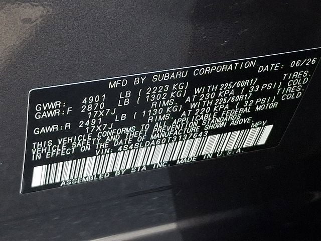 2026 Subaru FORESTER Standard Model