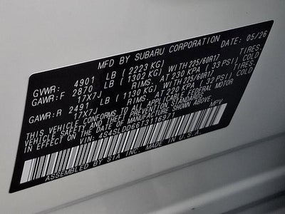 2026 Subaru FORESTER Premium
