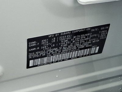 2026 Subaru FORESTER Premium