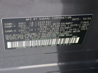 2026 Subaru FORESTER Premium