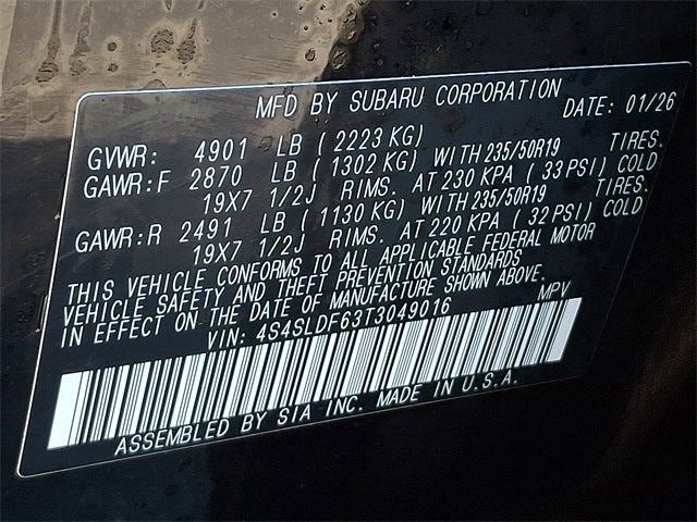 2026 Subaru FORESTER Sport