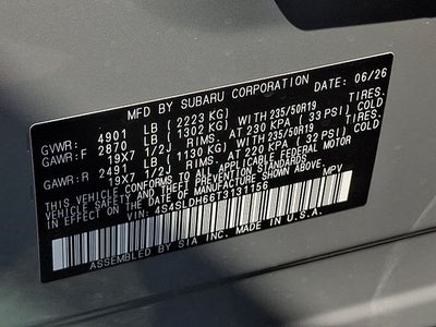 2026 Subaru FORESTER Sport Onyx Edition