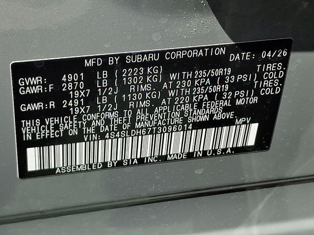 2026 Subaru FORESTER Sport Onyx Edition