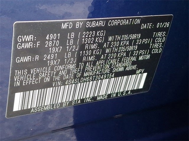 2026 Subaru FORESTER Sport