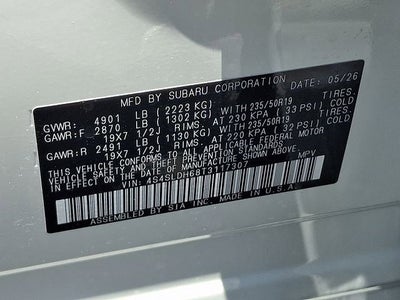 2026 Subaru FORESTER Sport Onyx Edition