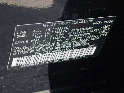 2026 Subaru FORESTER Sport Onyx Edition