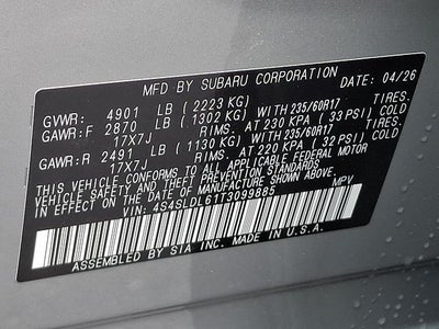 2026 Subaru FORESTER Wilderness