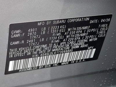 2026 Subaru FORESTER Wilderness