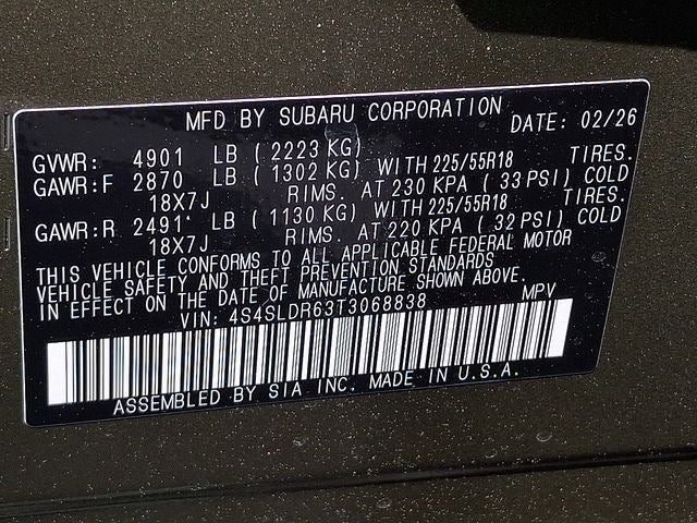 2026 Subaru FORESTER Limited