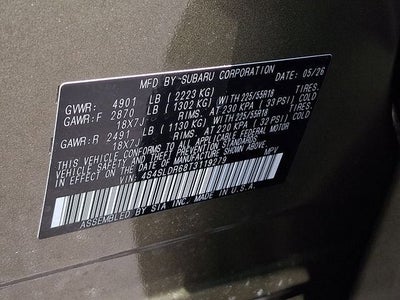 2026 Subaru FORESTER Limited