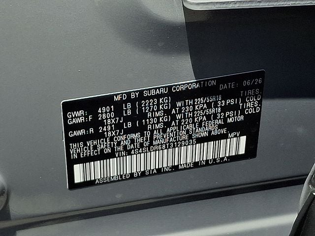 2026 Subaru FORESTER Limited