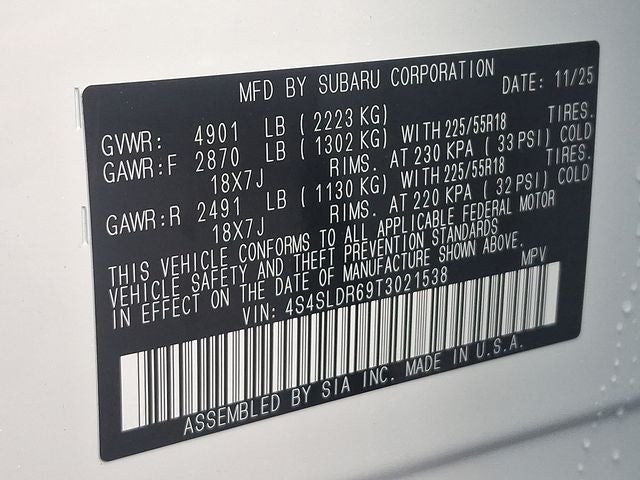 2026 Subaru FORESTER Limited