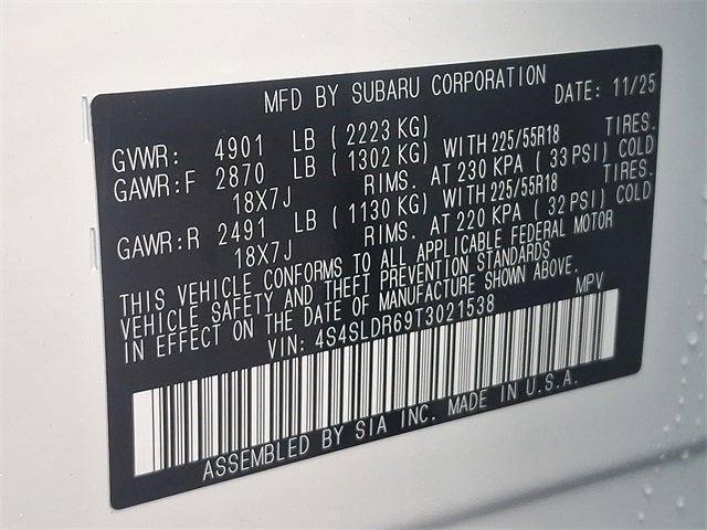 2026 Subaru FORESTER Limited