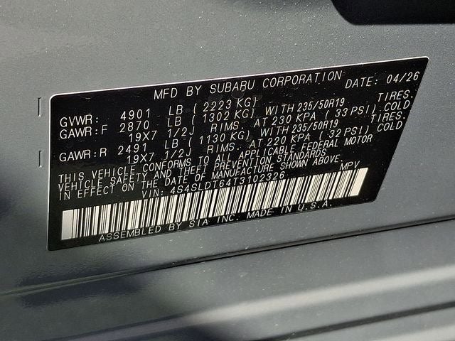 2026 Subaru FORESTER Touring