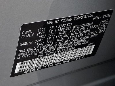 2026 Subaru FORESTER Touring