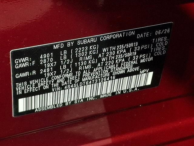 2026 Subaru FORESTER Touring