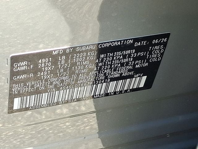 2026 Subaru FORESTER Touring
