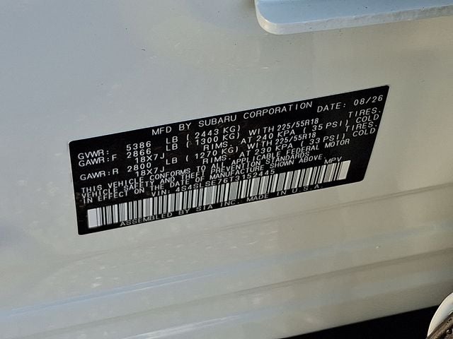 2026 Subaru FORESTER Premium Hybrid