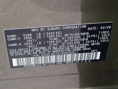 2026 Subaru FORESTER Premium Hybrid