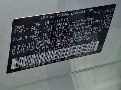 2026 Subaru FORESTER Sport Hybrid