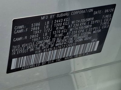 2026 Subaru FORESTER Sport Hybrid