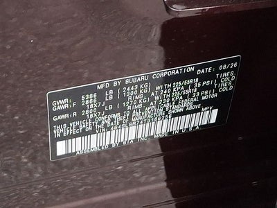 2026 Subaru FORESTER Limited Hybrid