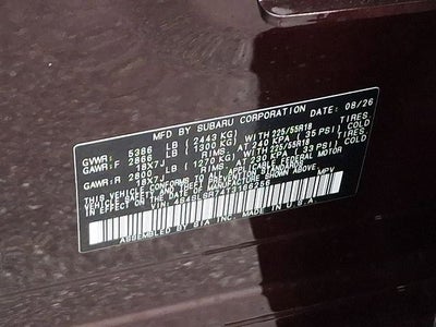 2026 Subaru FORESTER Limited Hybrid