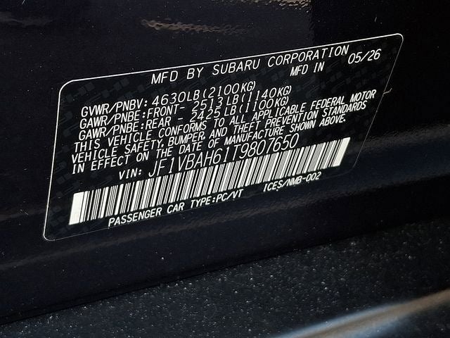 2026 Subaru WRX Premium