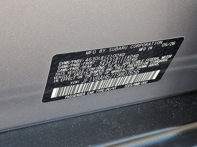 2026 Subaru WRX Premium