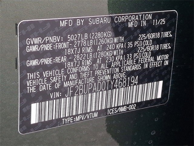 2026 Subaru OUTBACK Premium