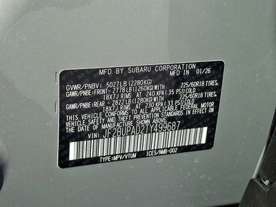 2026 Subaru OUTBACK Premium