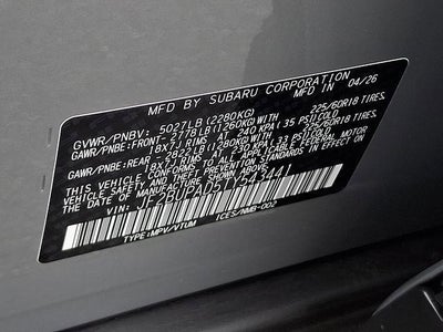 2026 Subaru OUTBACK Premium