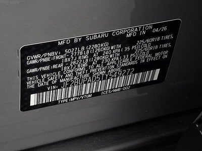 2026 Subaru OUTBACK Premium