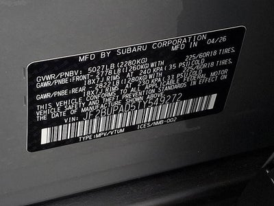 2026 Subaru OUTBACK Premium