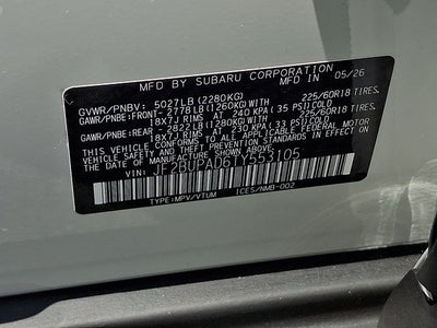 2026 Subaru OUTBACK Premium