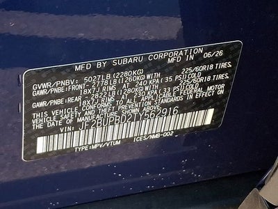 2026 Subaru OUTBACK Premium