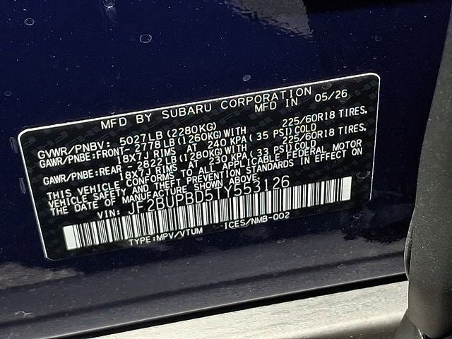 2026 Subaru OUTBACK Premium