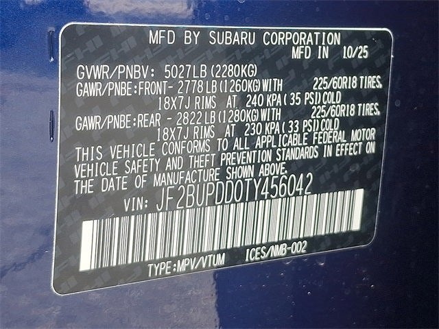 2026 Subaru OUTBACK Limited