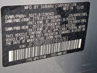 2026 Subaru OUTBACK Limited