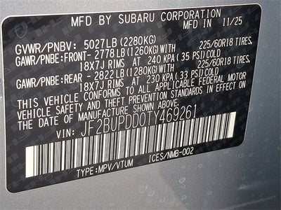 2026 Subaru OUTBACK Limited