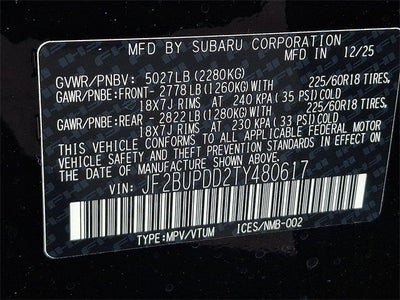 2026 Subaru OUTBACK Limited