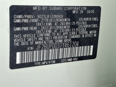 2026 Subaru OUTBACK Limited