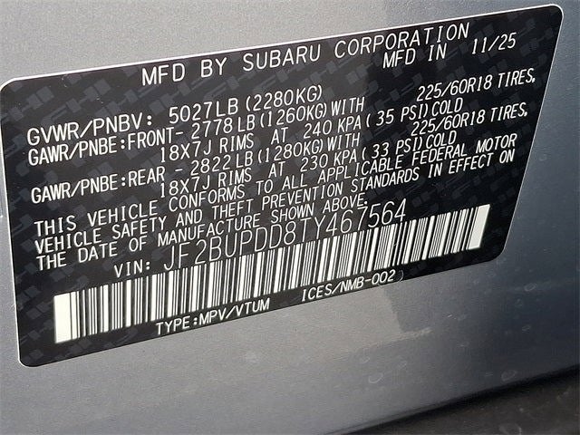 2026 Subaru OUTBACK Limited