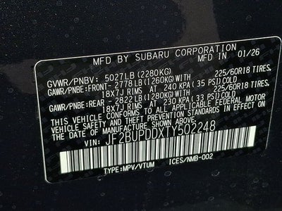 2026 Subaru OUTBACK Limited