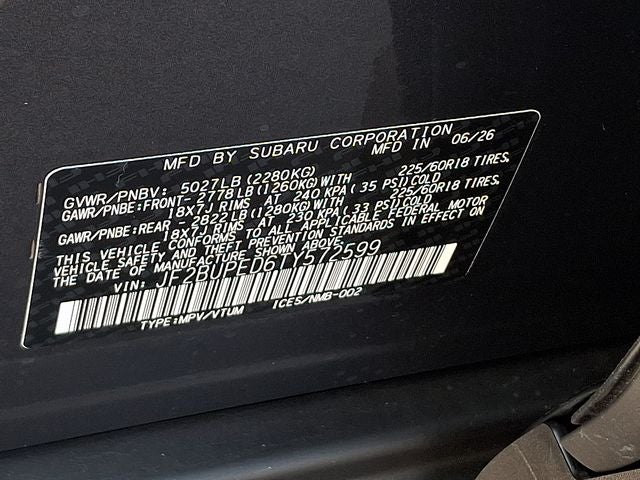 2026 Subaru OUTBACK Touring