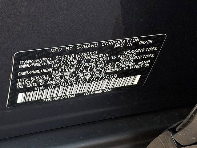 2026 Subaru OUTBACK Touring