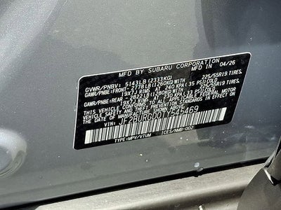 2026 Subaru OUTBACK Limited XT